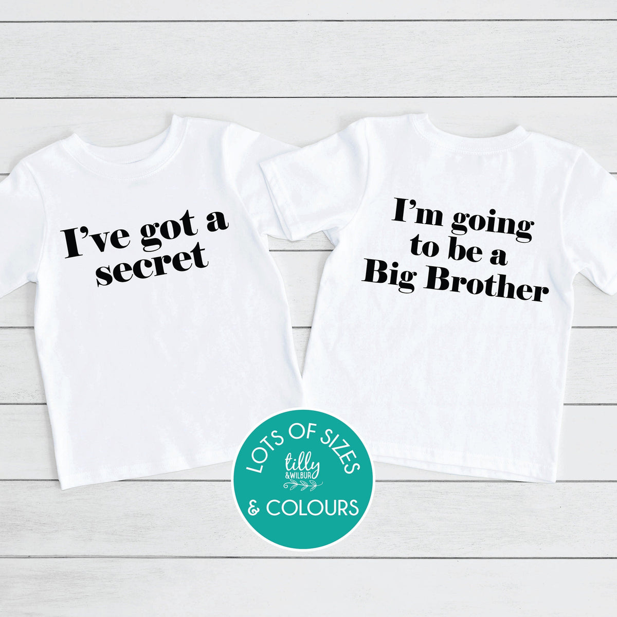 I&#39;ve Got A Secret... I&#39;m Going To Be A Big Brother T-Shirt, Big Brother Shirt, Pregnancy Announcement, Big Brother To Bee, Big Brother Tee