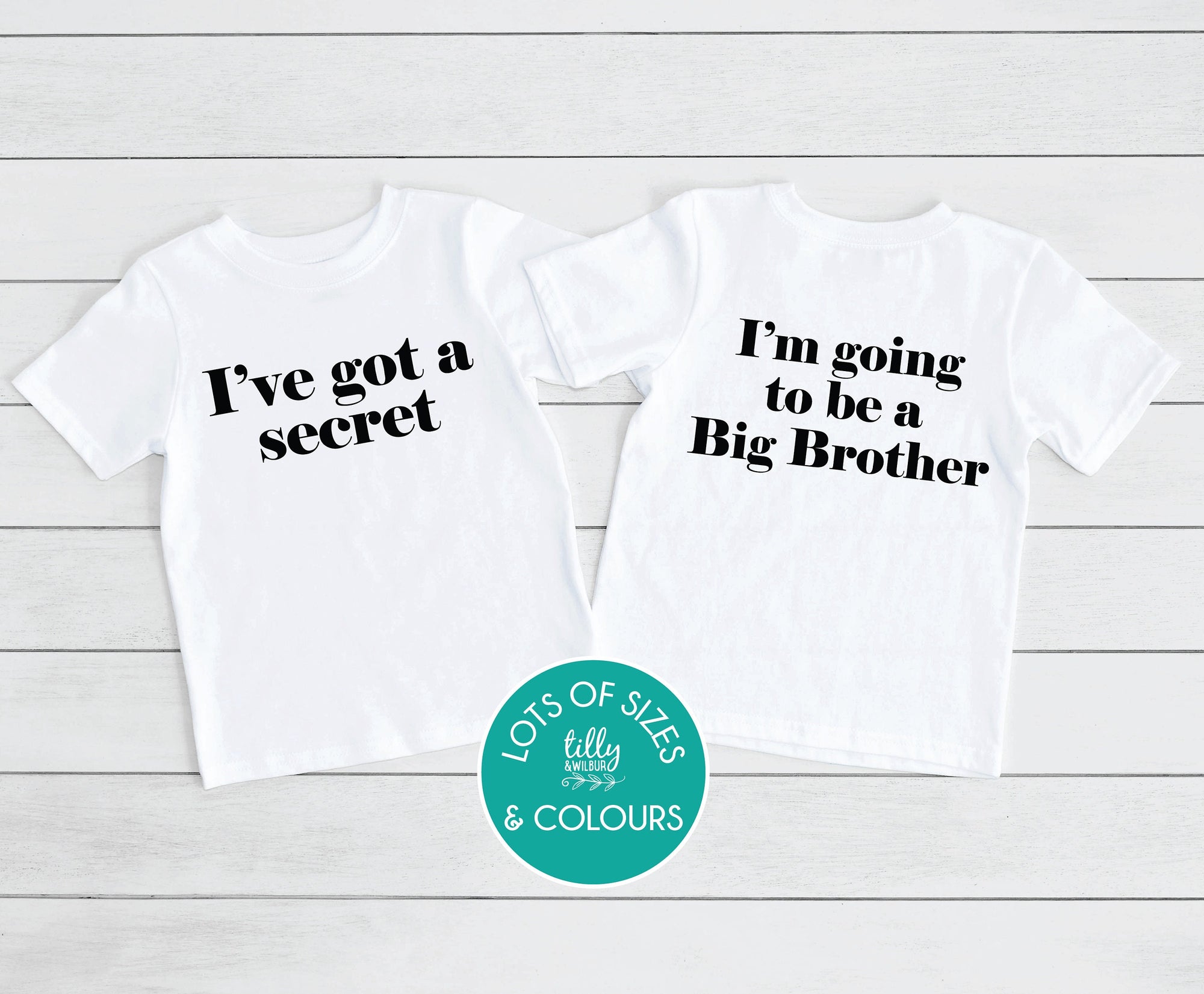 I've Got A Secret... I'm Going To Be A Big Brother T-Shirt, Big Brother Shirt, Pregnancy Announcement, Big Brother To Bee, Big Brother Tee