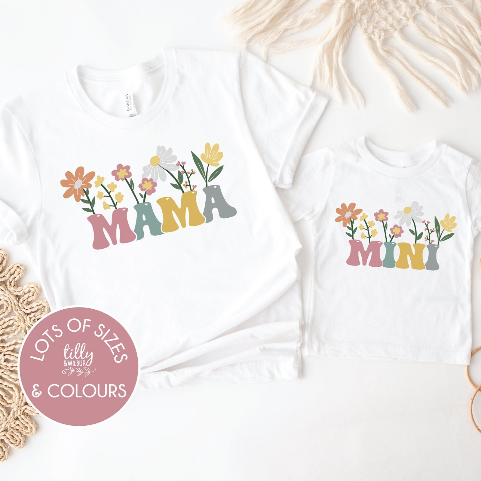 Mama & Me, Mama T-Shirt, Mini Bodysuit, Mama And Mama's Mini Matching Outfits, Our First Mother's Day, Mother Daughter, Mother Son Gift