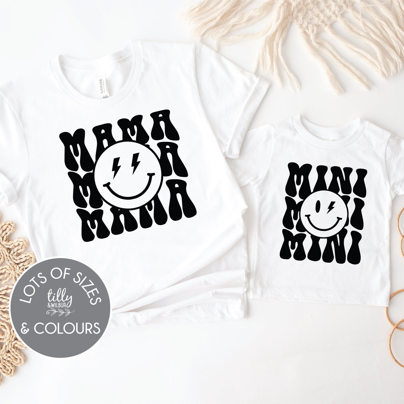 Mama & Me, Mama T-Shirt, Mini Bodysuit, Mama And Mama's Mini Matching Outfits, Our First Mother's Day, Mother Daughter, Mother Son Gift