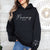 Mummy Hoodie With Name On Sleeve, Mama Est Sweatshirt, Mothers Day Gift, Personalised Mum Gift, Mum Life Jumper, New Mum Hoody, Custom Mama