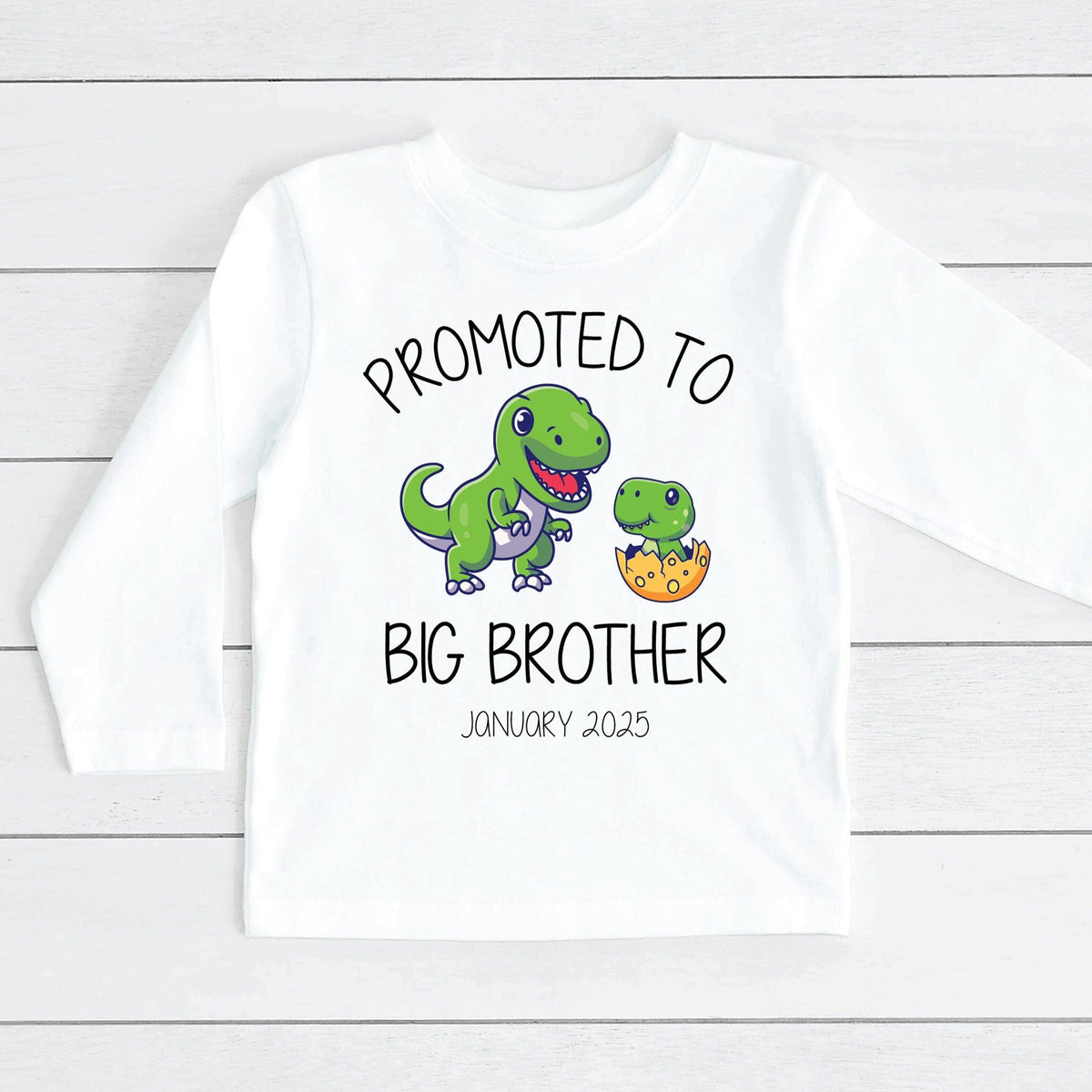 Big Brother T-Shirt, Promoted To Big Brother T-Shirt, Big Brother Shirt, I&#39;m Going To Be A Big Brother, Pregnancy Announcement, Dinosaur Tee
