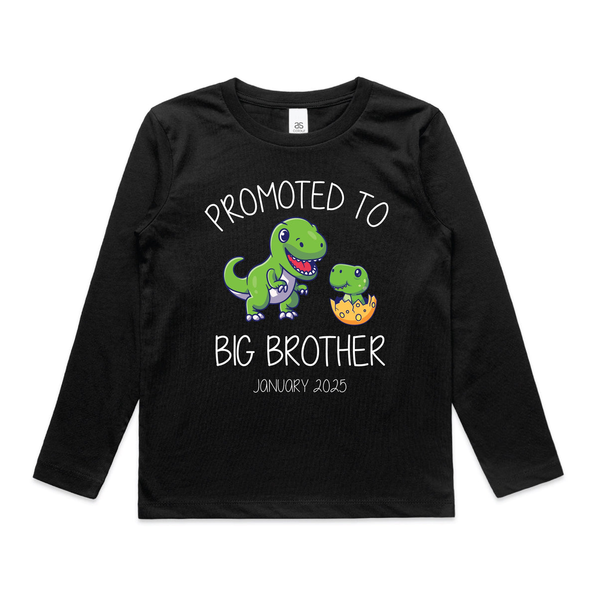 Promoted To Big Brother With Custom Month & Year