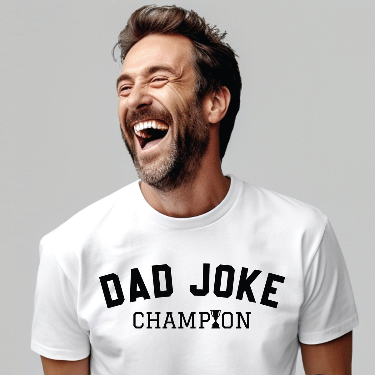 Dad Joke Champion T-Shirt, Father&#39;s Day T-Shirt, New Dad Gift, Funny Dad T-Shirt, Baby Shower Gift, Pregnancy Announcement T-Shirt