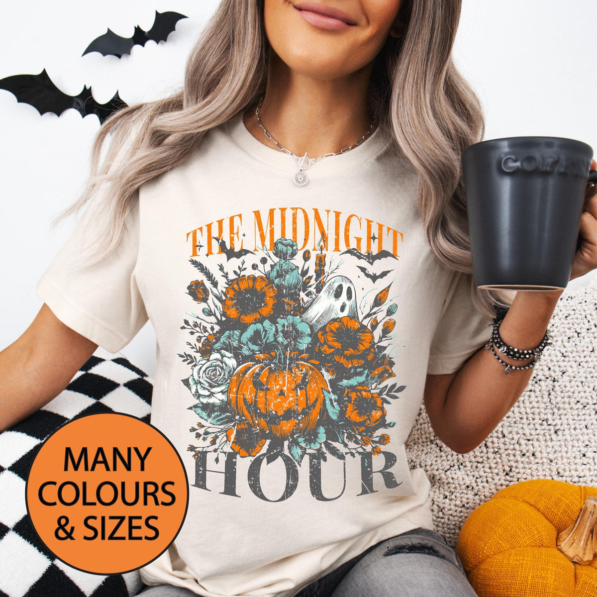 The Midnight Hour T-shirt, Halloween T-shirt, Witchy Things T-shirt, Vintage Witch T-shirt, Spooky T-shirt, Witch T-shirt, Sexy Witch