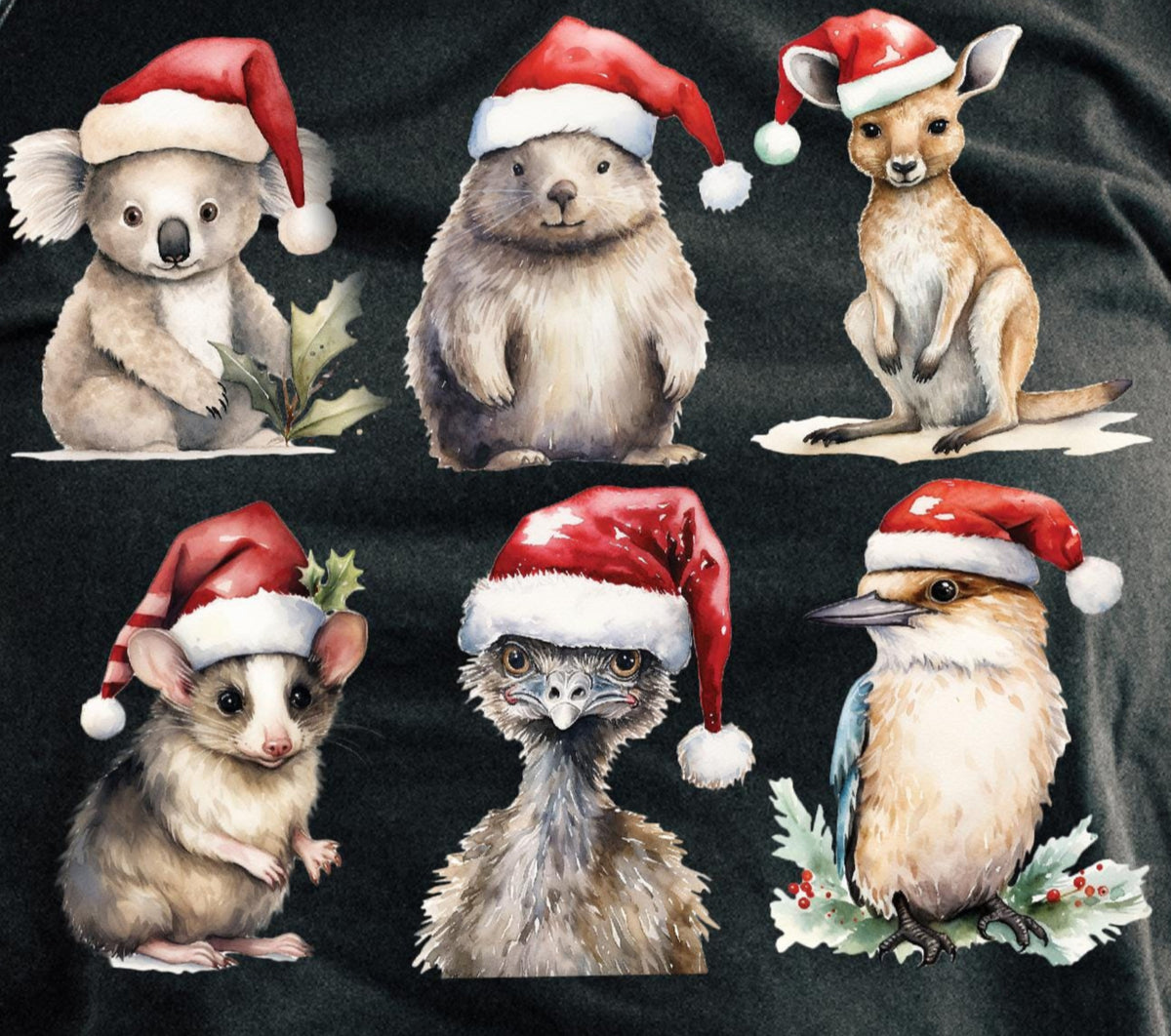 Aussie Christmas Animal, Emu (MORE COLOURS & STYLES)