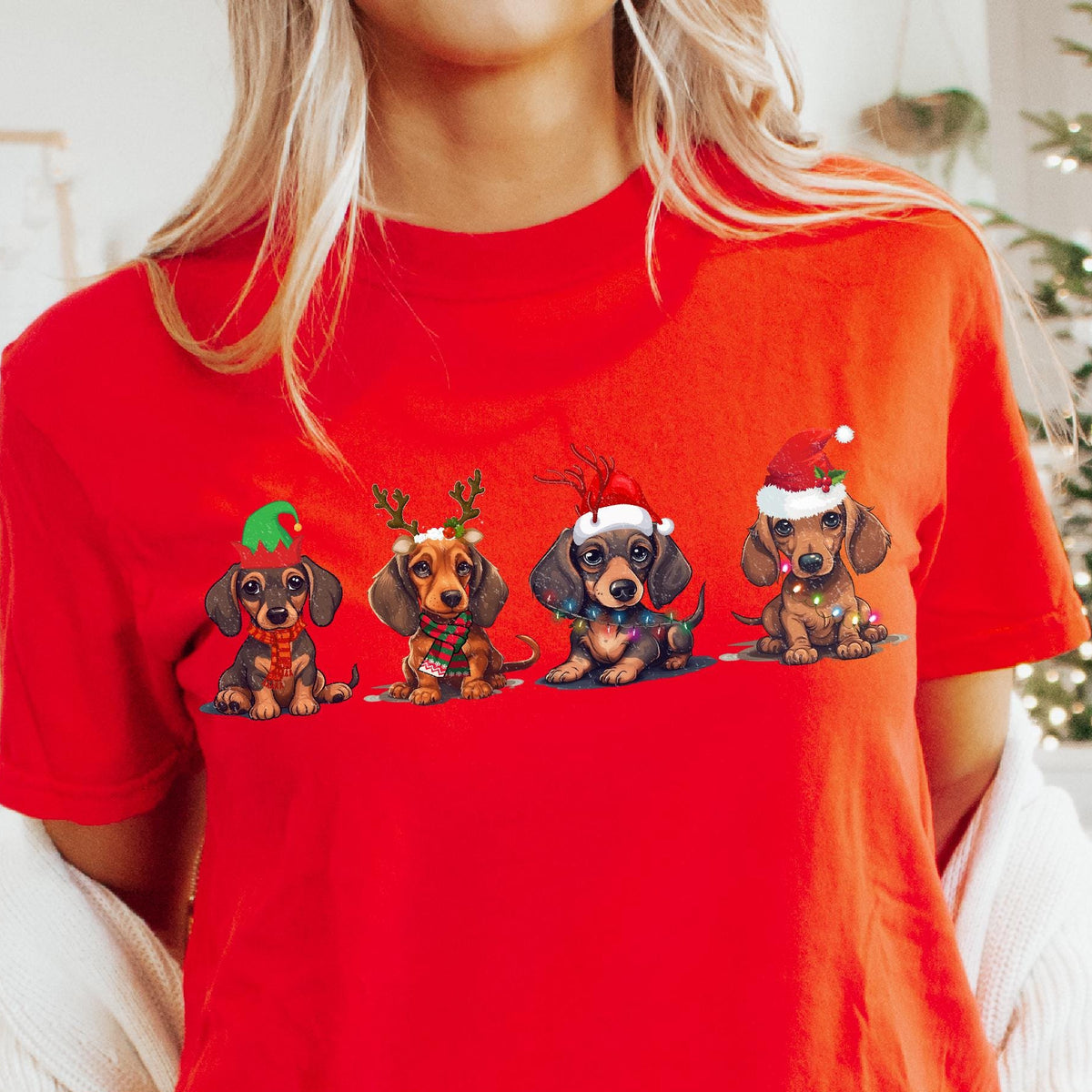 Dachshund Christmas (MORE COLOURS &amp; STYLES)