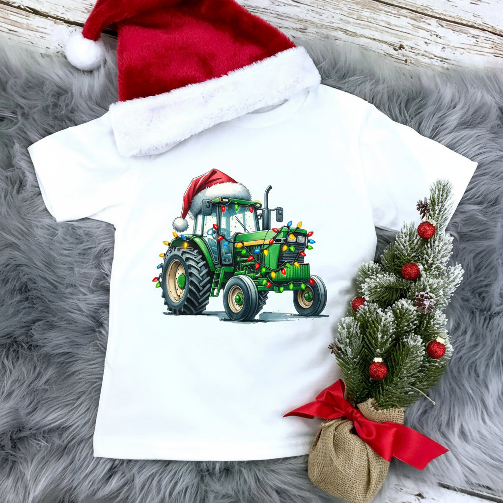 Christmas Tractor (MORE COLOURS &amp; STYLES)