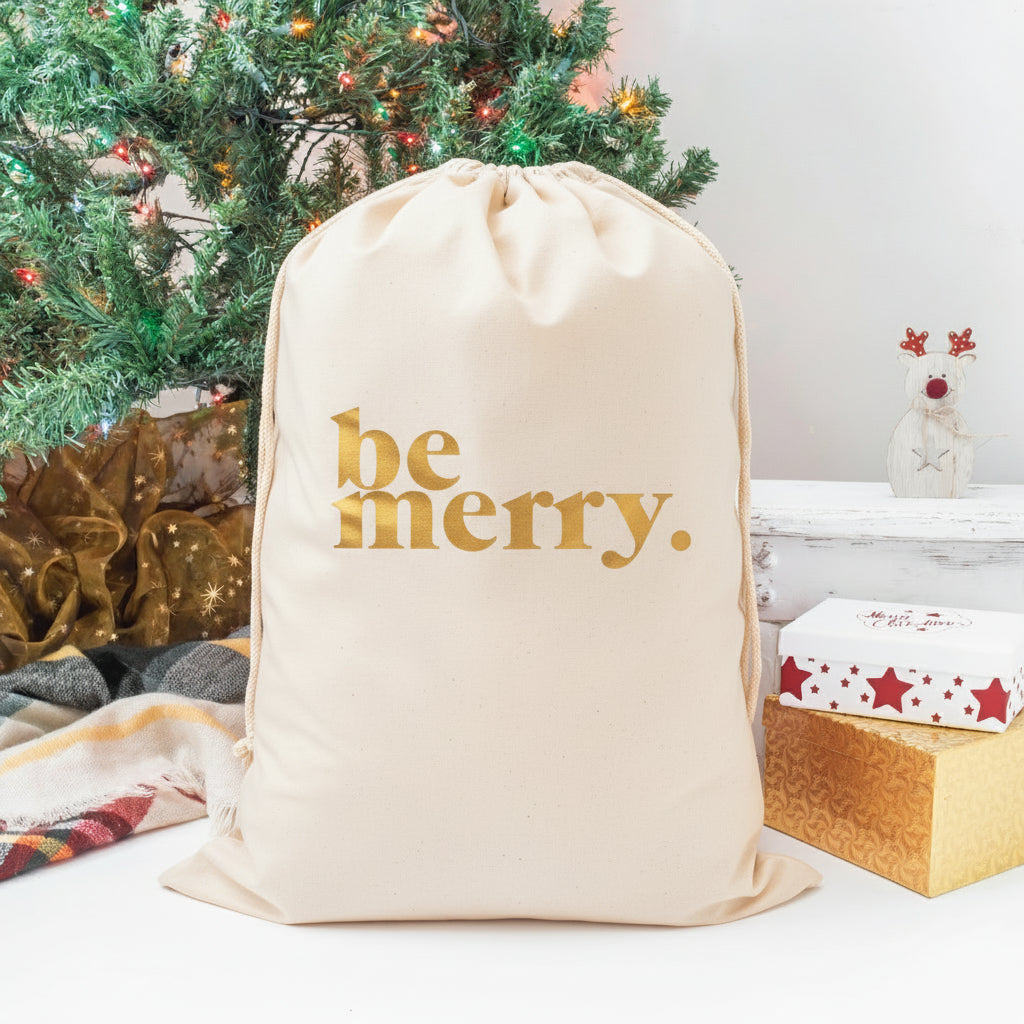 Be Merry Santa Sack
