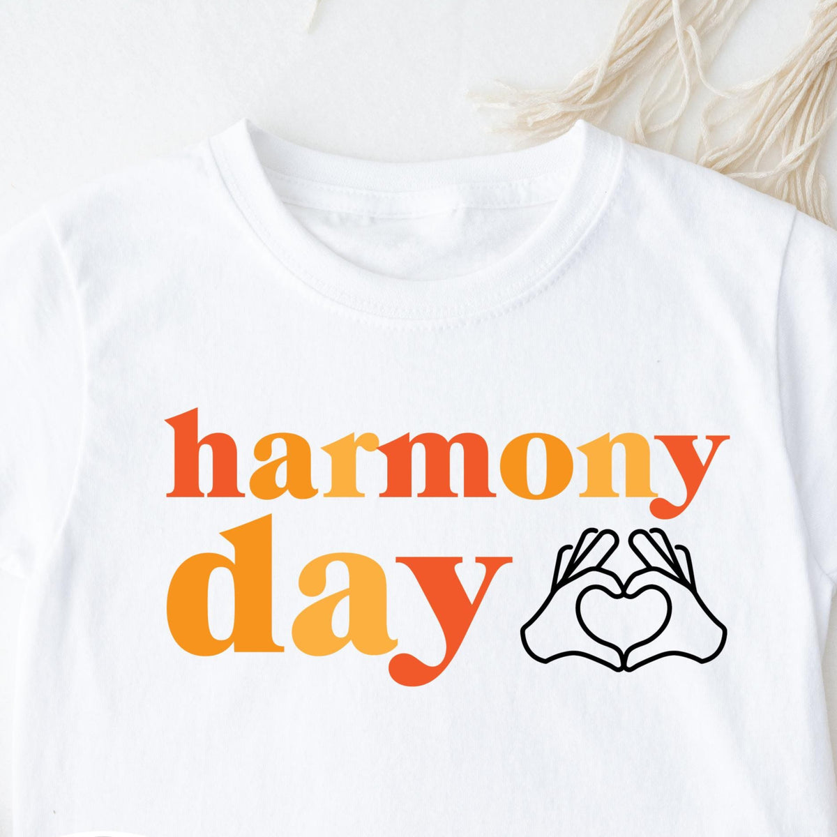 Harmony Day T-Shirt, Harmony Day - 21st March, Orange Harmony Day T-Shirt, Everyone Belongs, School T-Shirt, Babies, Kids, Womens And Mens