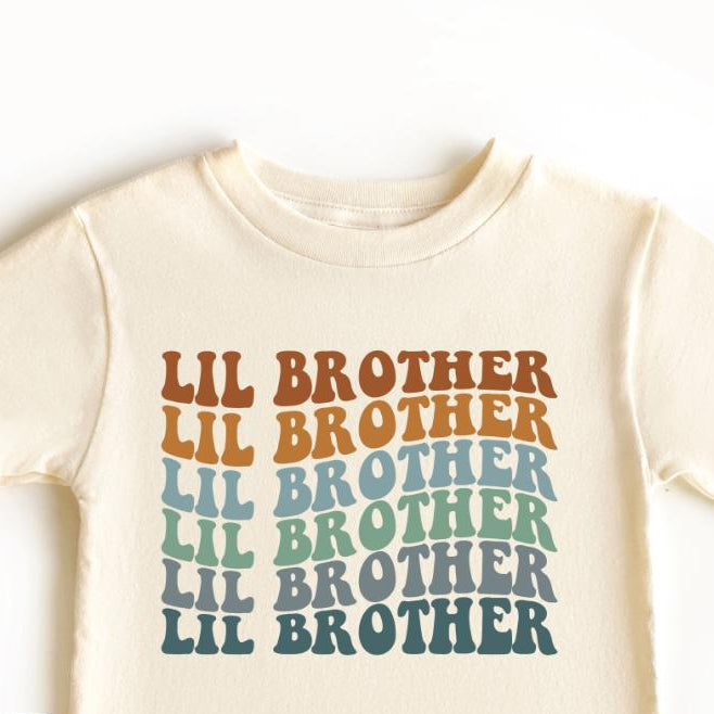 Lil Brother T-Shirt, Pregnancy Announcement T-Shirt, Lil Bro Shirt, Lil Brother Announcement, Little Brother Gift, Promoted To Big Brother