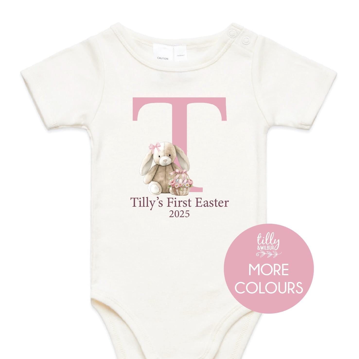 Personalised 1st Easter Baby Bodysuit, Custom Easter Bodysuit, My First Easter Bodysuit, My 1st Easter Outfit, Easter Baby Gift , Easter