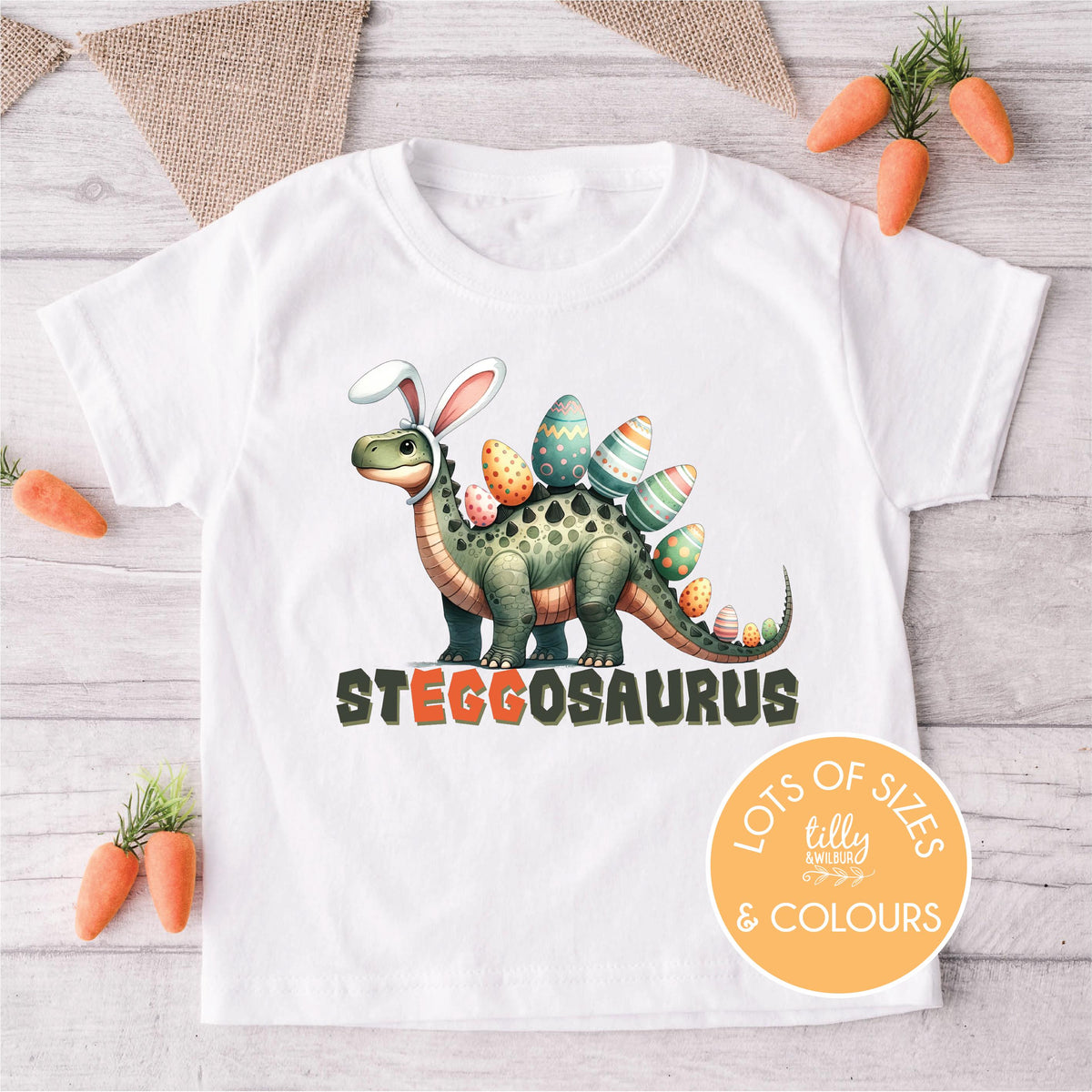 Steggosaurus T-Shirt, Dinosaur Easter Shirt Design, Stegosaurus T-Shirt, Funny Easter Shirt, Happy Easter T-Shirt, Easter Egg Hunt T-Shirt