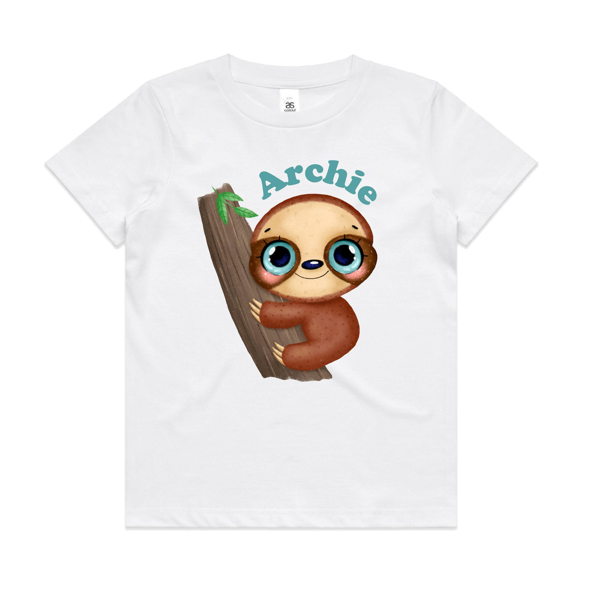 Personalised Sloth T-Shirt For Boys, Personalised Sloth T-Shirt For Boys, Baby Sloth, Gifts For Boys, Boys Birthday Tee, Boys Christmas Tee