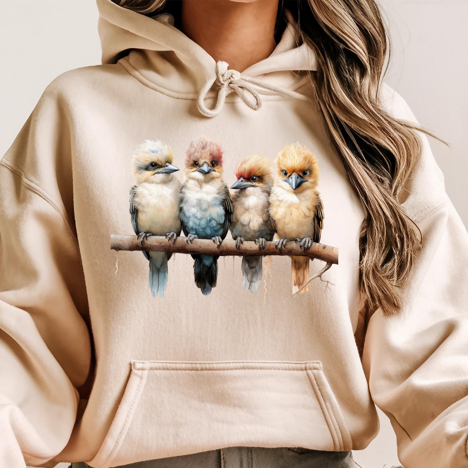 Kookaburra Jumper, Australia Day Hoodie, Australiana Sweatshirt, Australian Birds, Australian Birdlife, Kookaburra Art, Kookaburra Gift