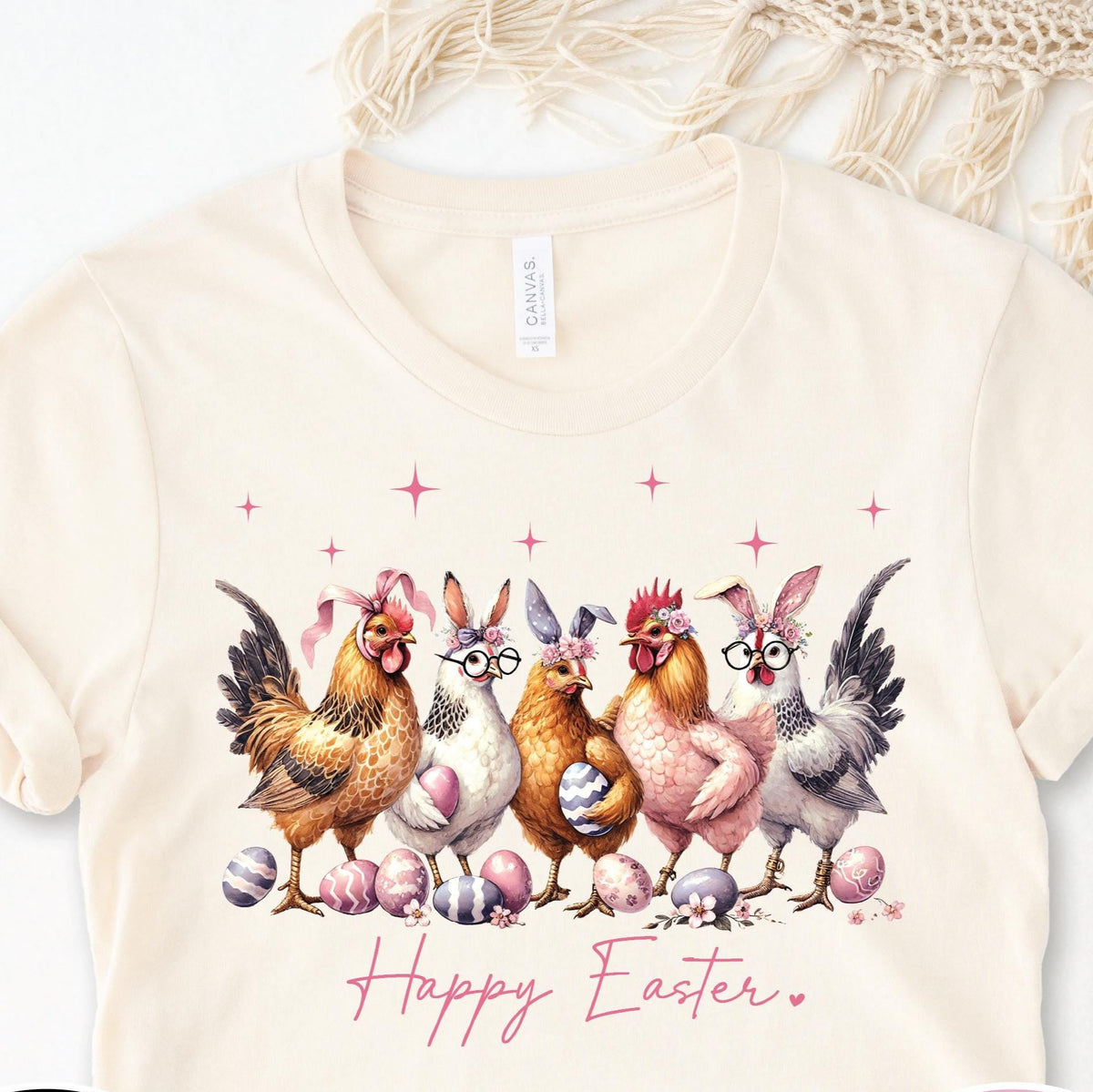 Easter Chickens T-Shirt, Easter Bunny Chickens T-Shirt, Easter Gift, Easter T-Shirt, Funny Easter T-Shirt, Easter Egg Hunt T-Shirt