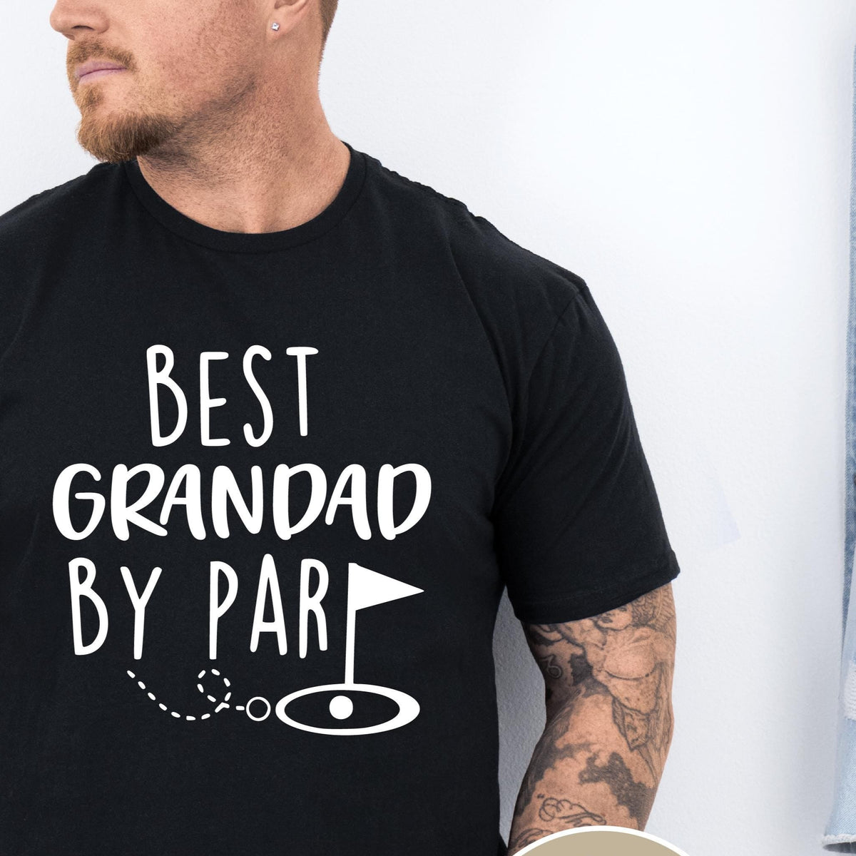 Best Grandad By Par T-Shirt, Greatest Pop By Far T-Shirt, Grandpa T-Shirt, Golf T-Shirt, Birthday Gift, Golf Gift, Father&#39;s Day Gift, Golfer