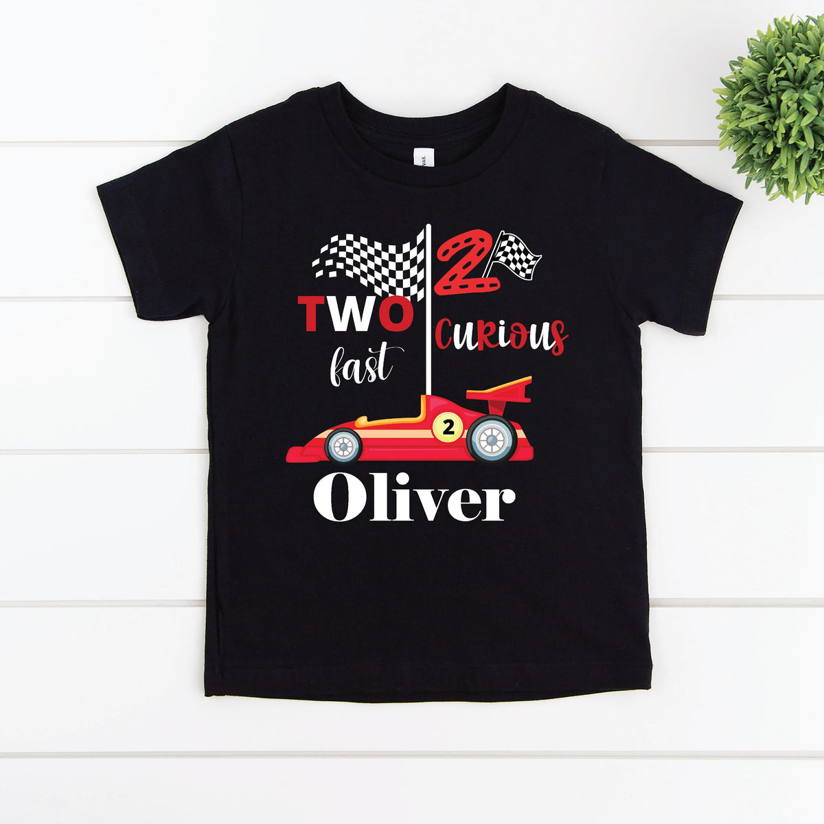 Two Fast T-Shirt, MORE COLOURS, Personalised Two Fast T-Shirt, 2nd Birthday T-Shirt, Second Birthday, Two Birthday Gift, 2 Birthday T-Shirt