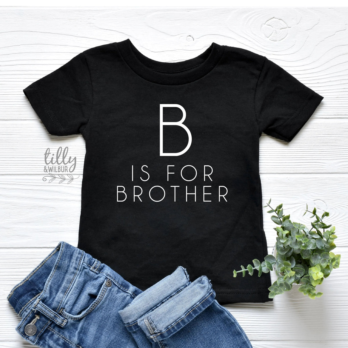 B Is For Brother T-Shirt - Brother Kids Tee