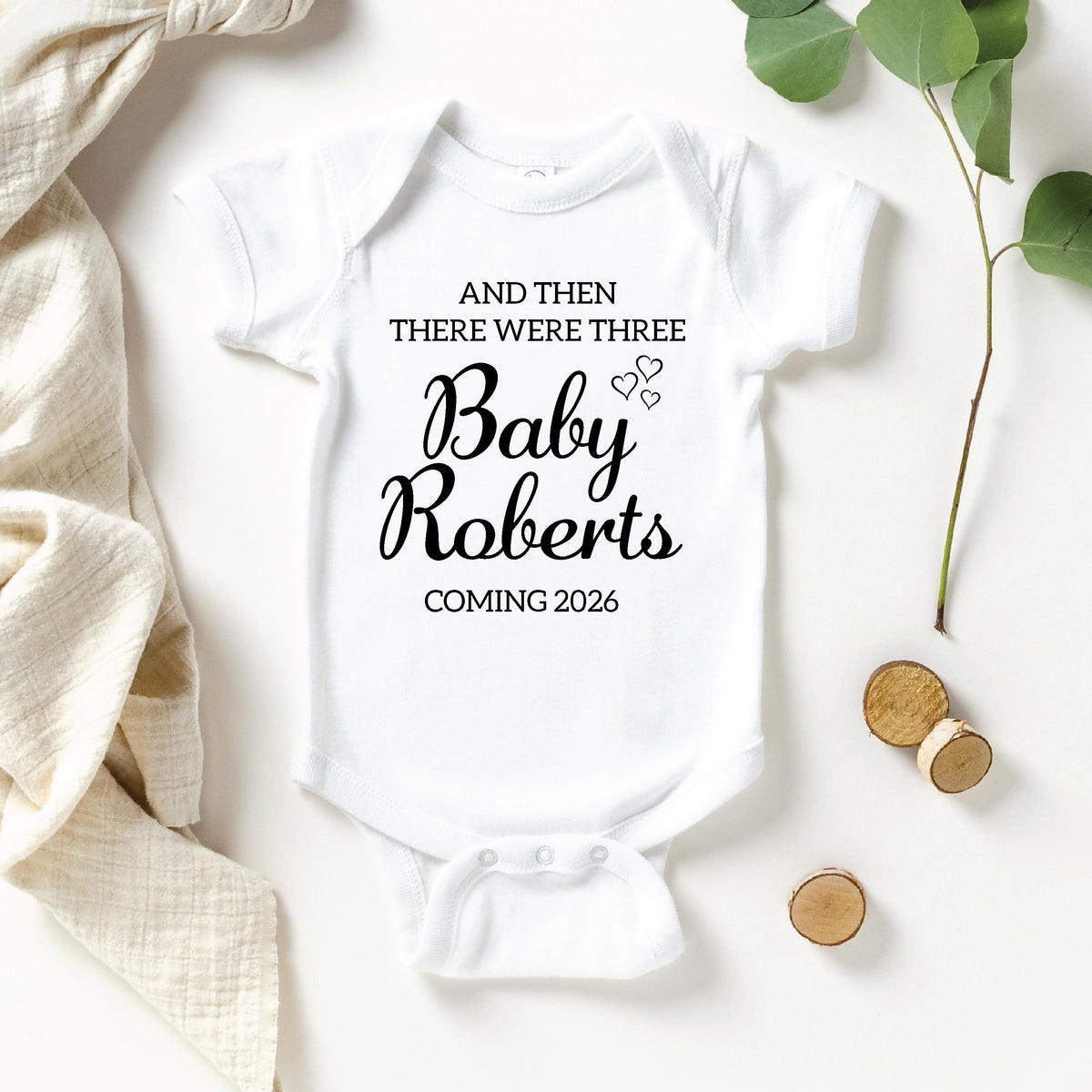 Pregnancy Announcement Baby Bodysuit, Baby Announcement Bodysuit, Custom Baby Romper, Custom Baby Bodysuit, Personalised Reveal Outfit
