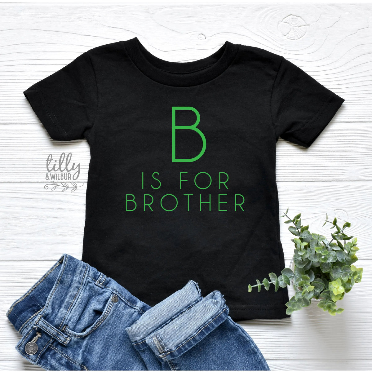 B Is For Brother T-Shirt - Brother Kids Tee