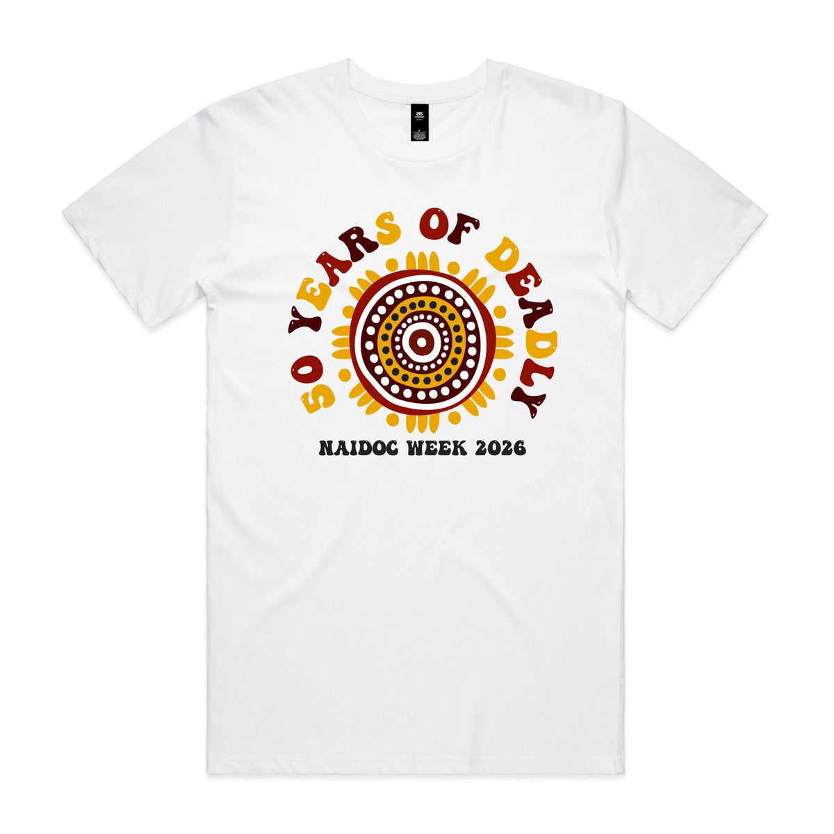 50 Years of Deadly Shirt | NAIDOC Week 2026 Tee | Indigenous Inspired Artwork | Aboriginal Culture Celebration Shirt