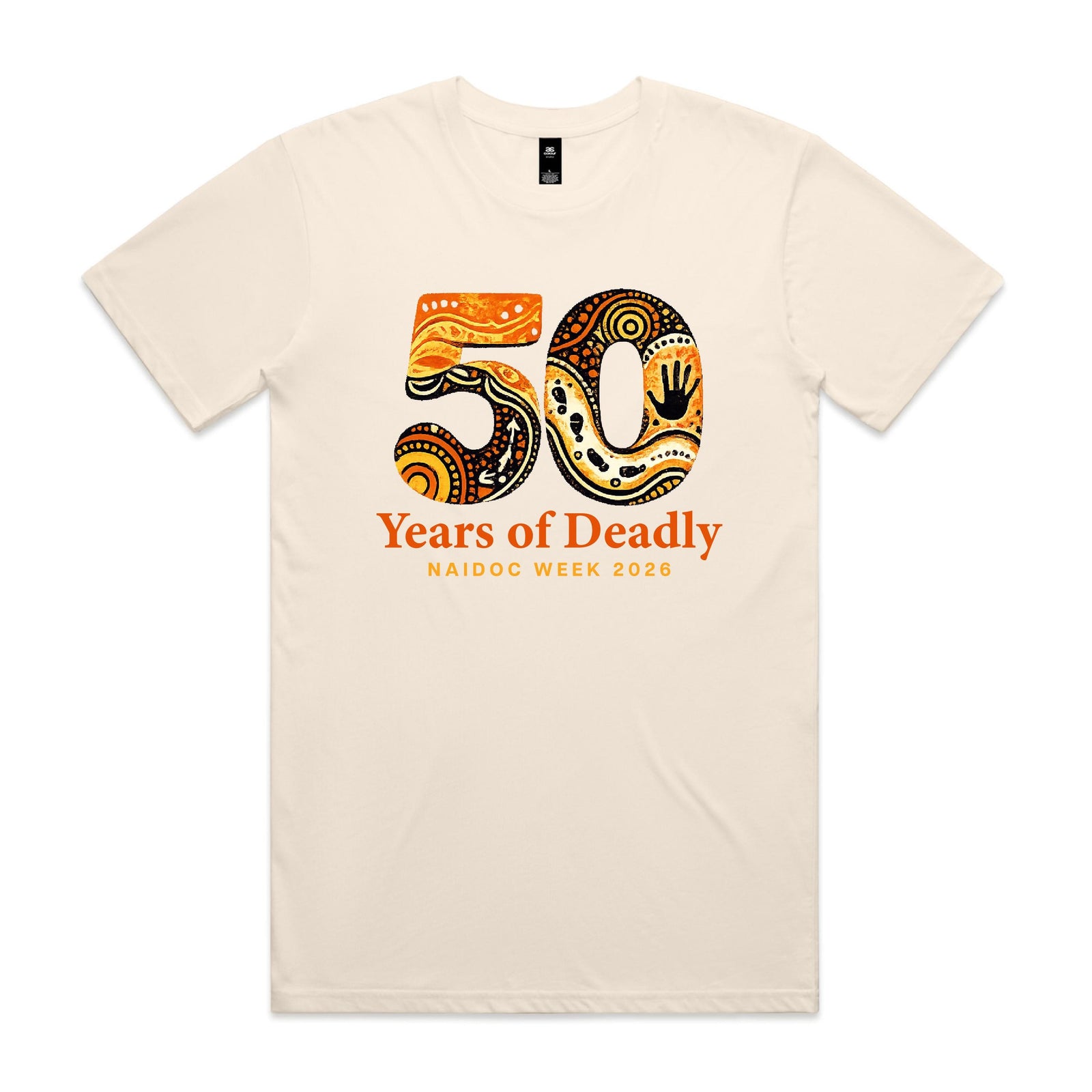 50 Years of Deadly Shirt | NAIDOC Week 2026 Tee | Indigenous Inspired Artwork | Aboriginal Culture Celebration Shirt