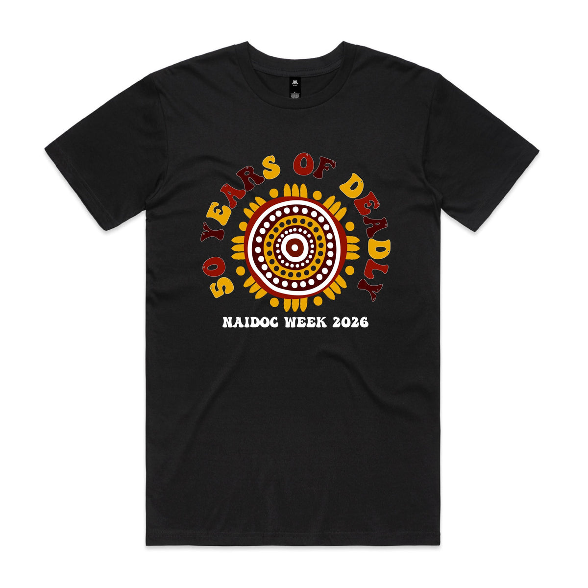 50 Years of Deadly Shirt | NAIDOC Week 2026 Tee | Indigenous Inspired Artwork | Aboriginal Culture Celebration Shirt