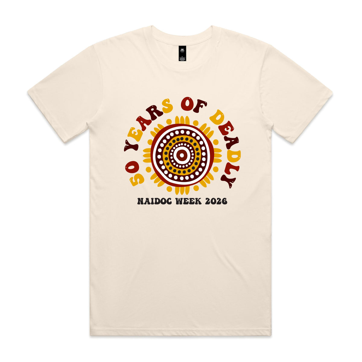 50 Years of Deadly Shirt | NAIDOC Week 2026 Tee | Indigenous Inspired Artwork | Aboriginal Culture Celebration Shirt