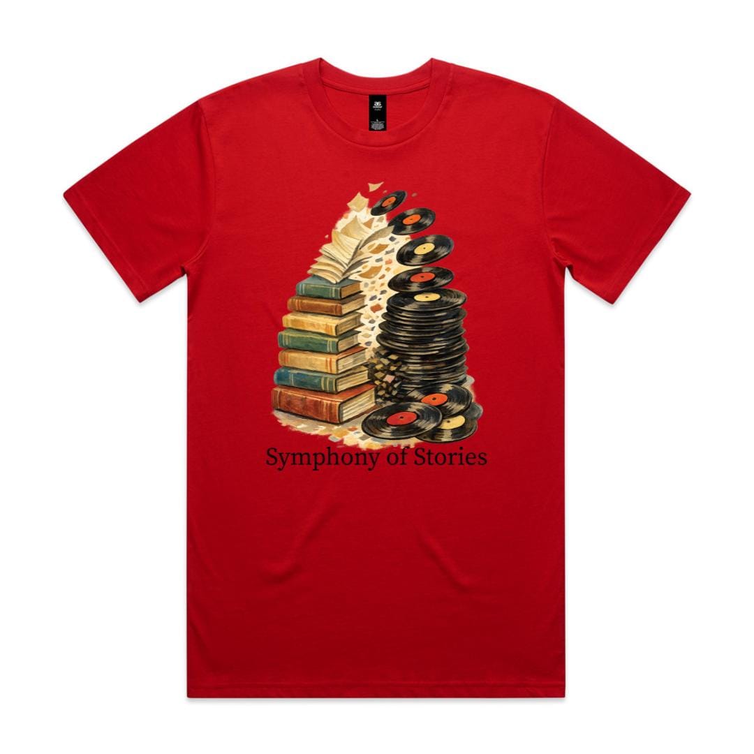 Symphony of Stories Shirt, Book Week Tee, Reader Music Lover Librarian Teacher Gift