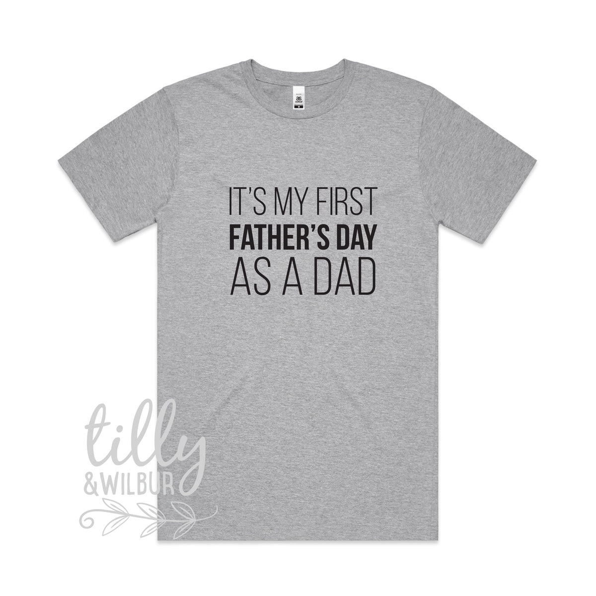 It's My First Father's Day As A Dad Shirt – New Dad Tee