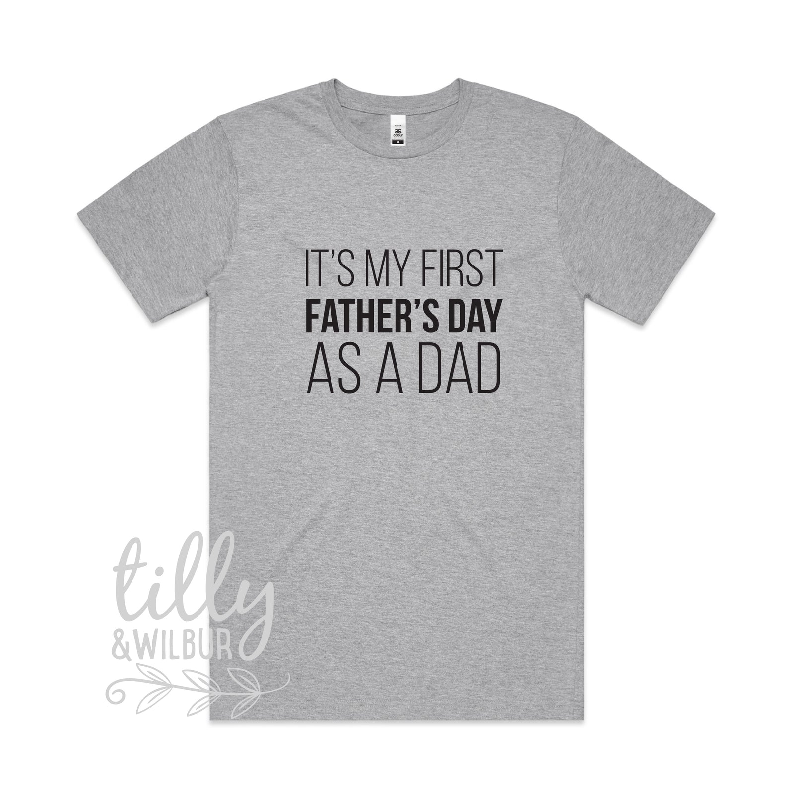 It's My First Father's Day As A Dad Shirt – New Dad Tee