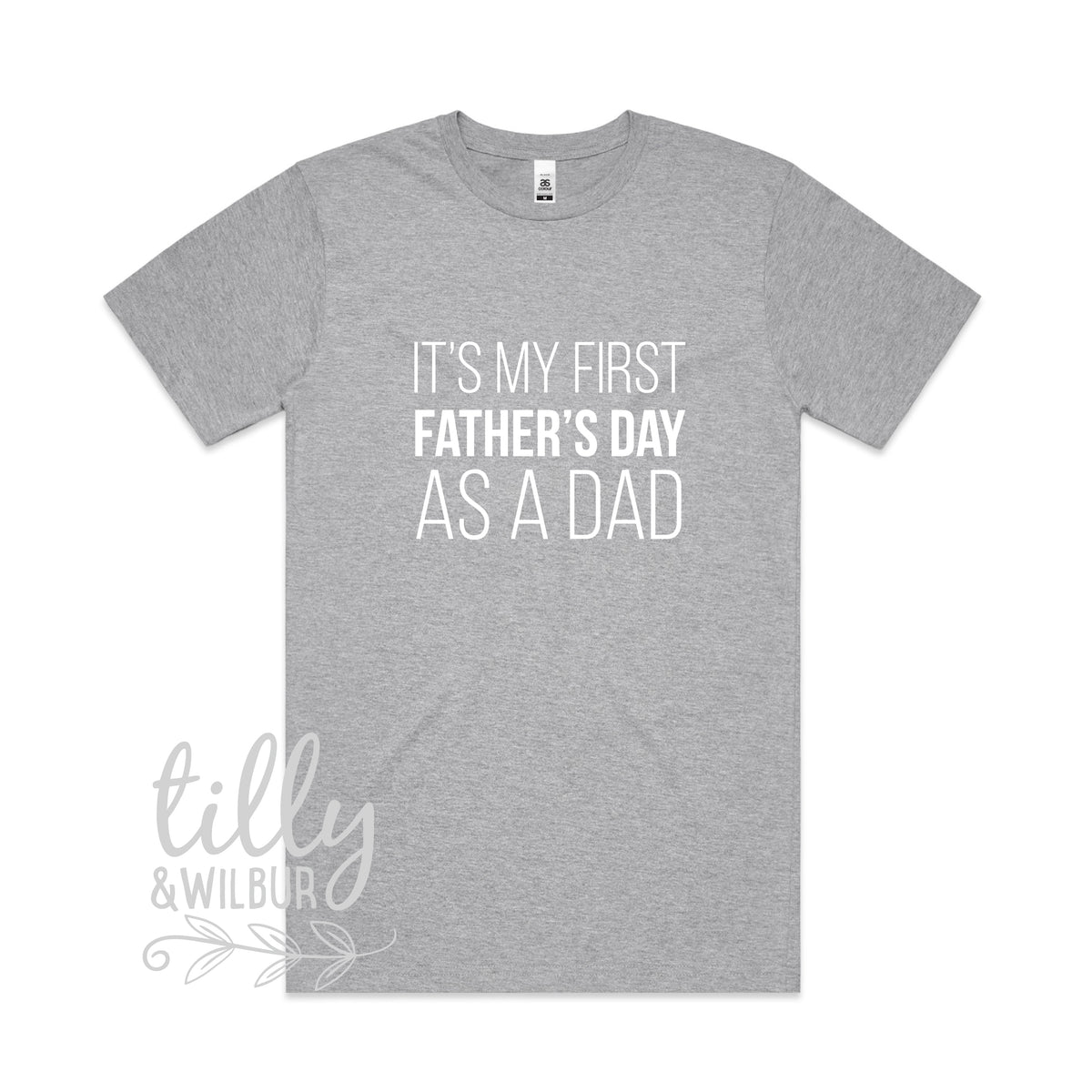 It's My First Father's Day As A Dad Shirt – New Dad Tee