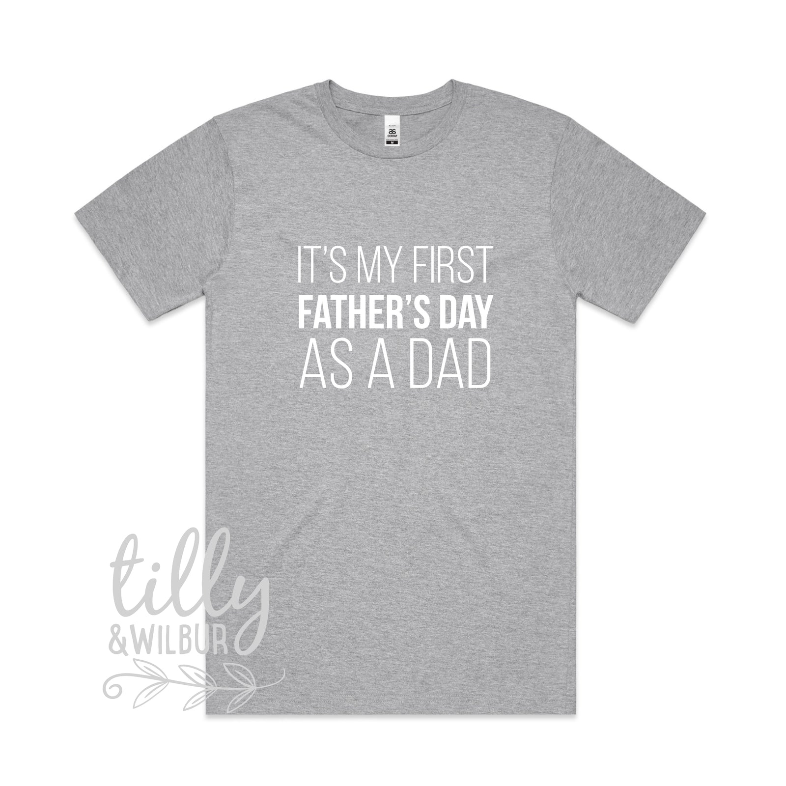 It's My First Father's Day As A Dad Shirt – New Dad Tee