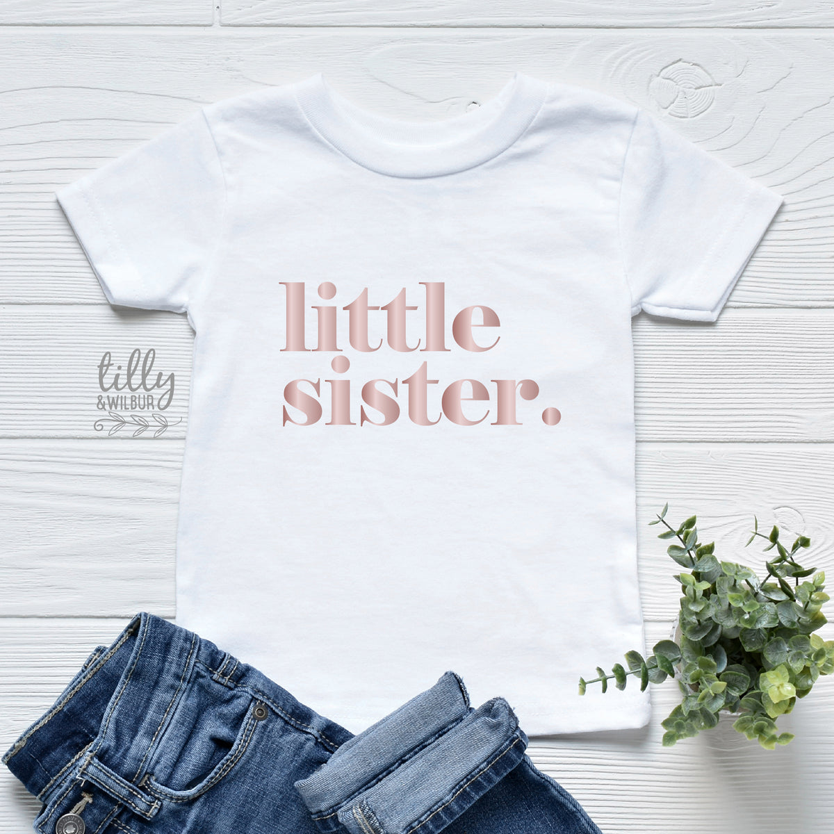 Little Sister Shirt | Matching Sibling Outfit | Baby Bodysuit | All Sizes & Colours