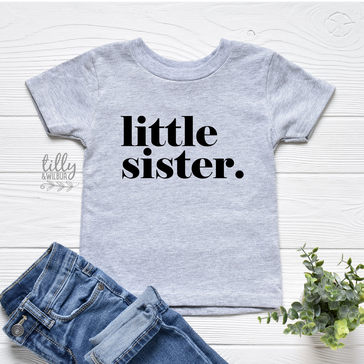Little Sister Shirt | Matching Sibling Outfit | Baby Bodysuit | All Sizes & Colours