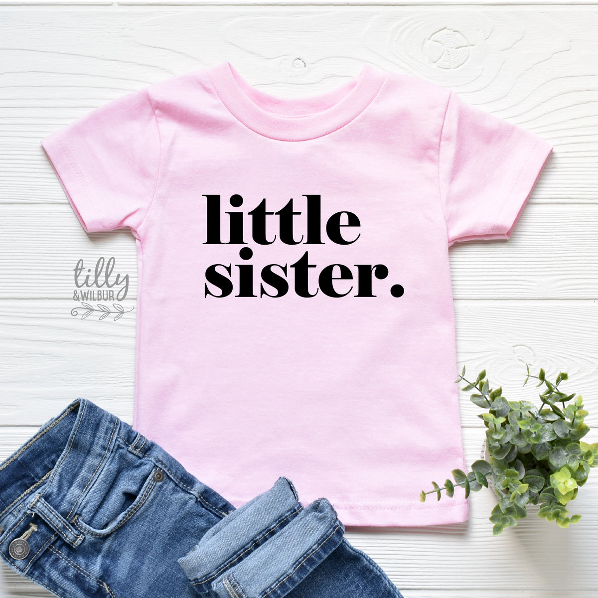 Little Sister Shirt | Matching Sibling Outfit | Baby Bodysuit | All Sizes & Colours