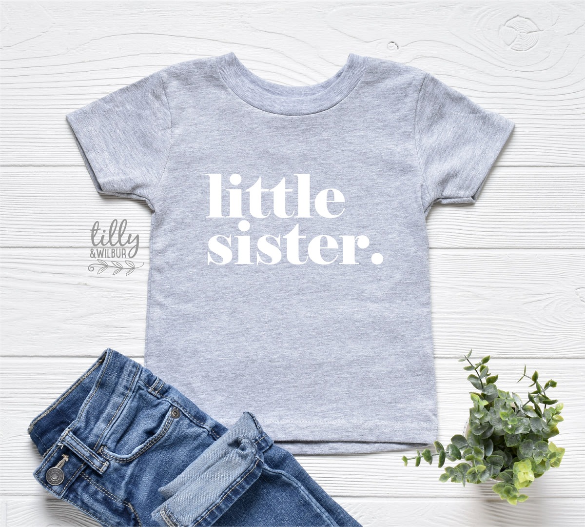 Little Sister Shirt | Matching Sibling Outfit | Baby Bodysuit | All Sizes & Colours