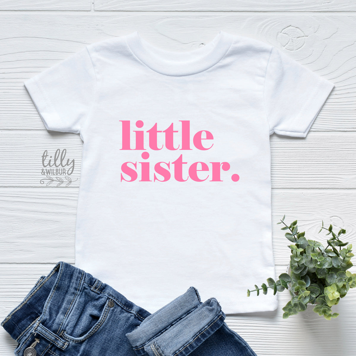 Little Sister Shirt | Matching Sibling Outfit | Baby Bodysuit | All Sizes & Colours