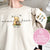 Classic Winnie the Pooh Mother's Day Gift, With Est Year and Character with Name/s on Sleeve