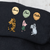 Classic Winnie the Pooh Mother's Day Gift, Black Hoodie With Est Year and Character with Name/s on Sleeve