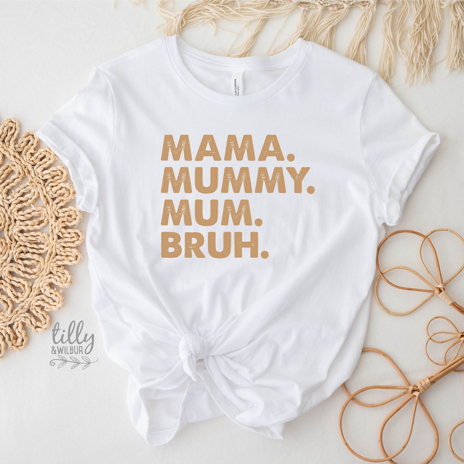 Mama Mummy Mum Bruh Shirt | Funny Mum Life Tee | Boy Mum T-Shirt Australia