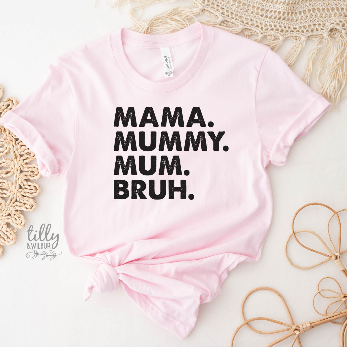 Mama Mummy Mum Bruh Shirt | Funny Mum Life Tee | Boy Mum T-Shirt Australia