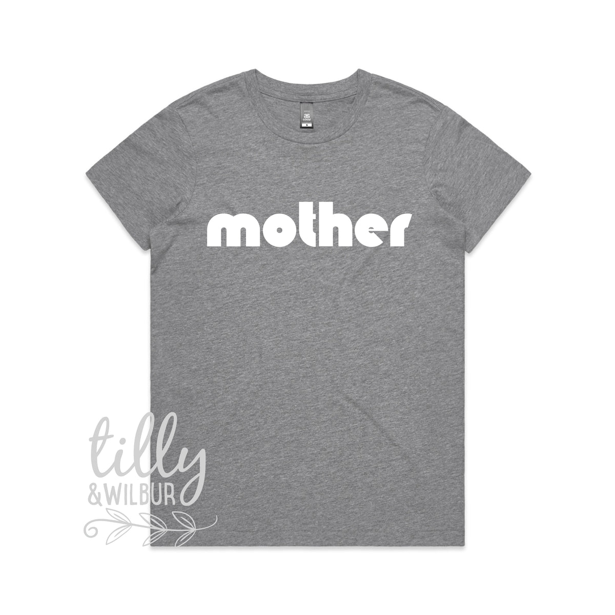 Retro Mother Shirt | 70s Vintage Mum T-Shirt | Minimalist Mumwear | All Colours & Sizes