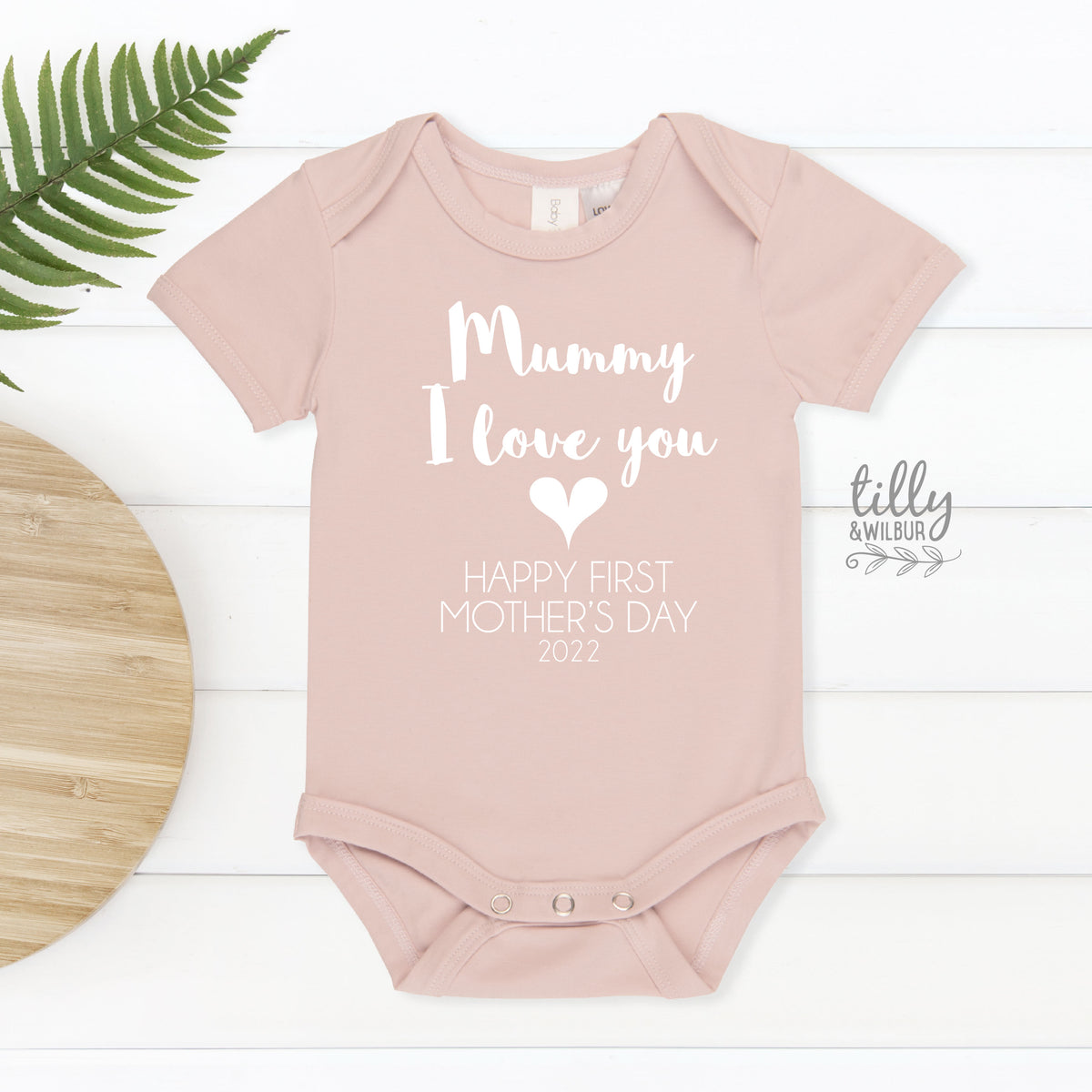 First Mother’s Day Baby Bodysuit | Mummy I Love You Outfit | New Mum Gift | Baby Shower Gift