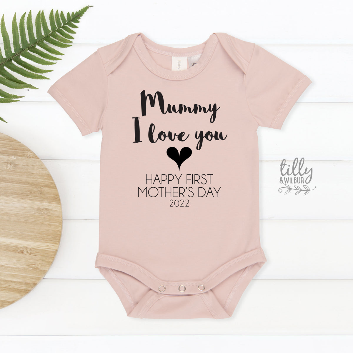 First Mother’s Day Baby Bodysuit | Mummy I Love You Outfit | New Mum Gift | Baby Shower Gift
