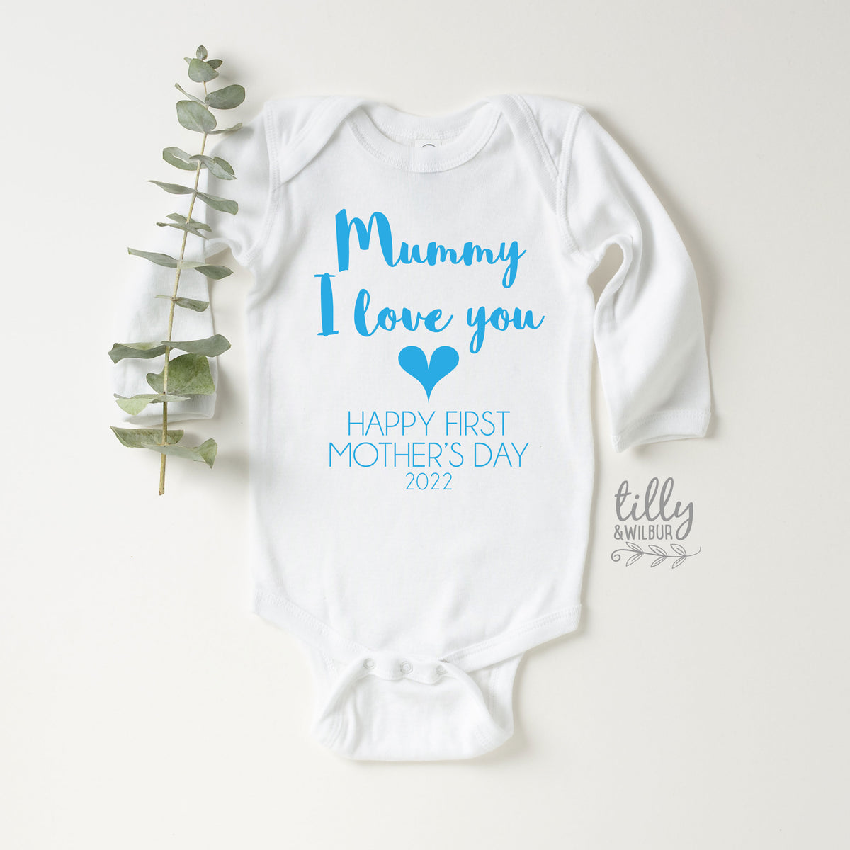 First Mother’s Day Baby Bodysuit | Mummy I Love You Outfit | New Mum Gift | Baby Shower Gift