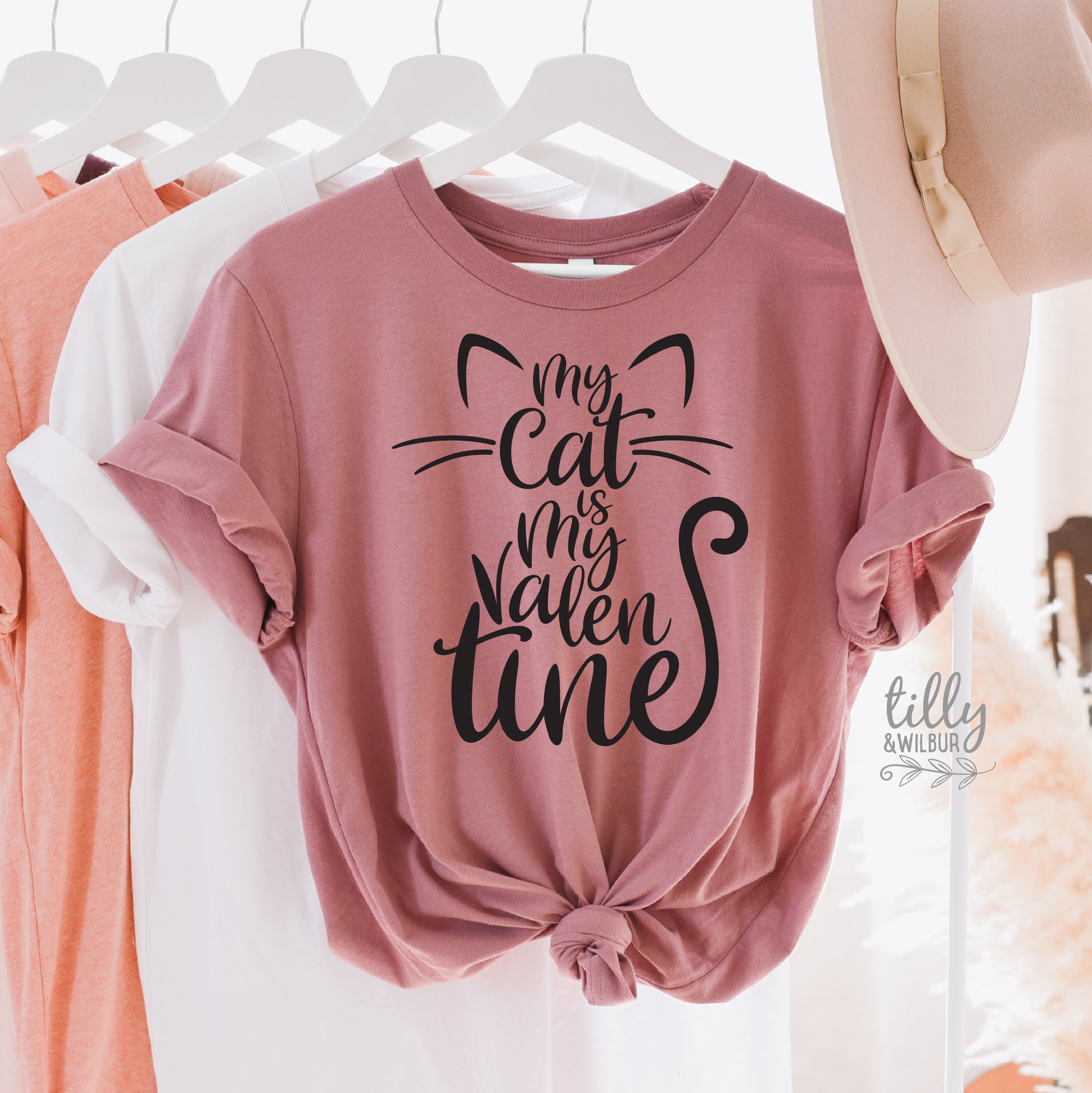 My Cat Is My Valentine (MORE COLOURS & STYLES)