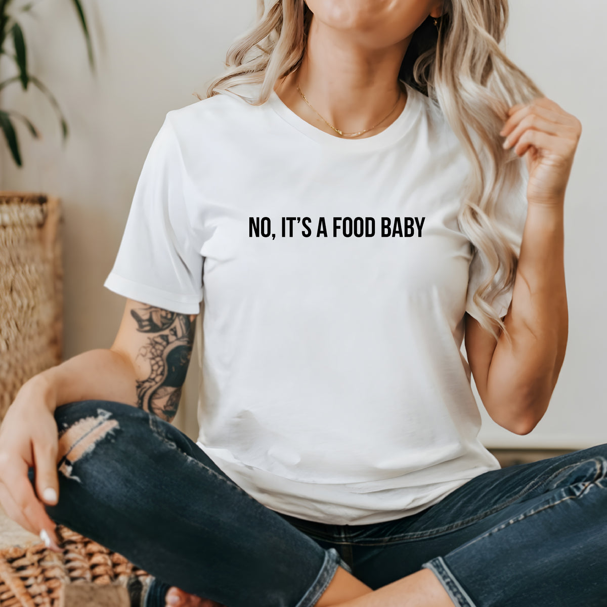 No, It&#39;s A Food Baby (MORE COLOURS &amp; STYLES)
