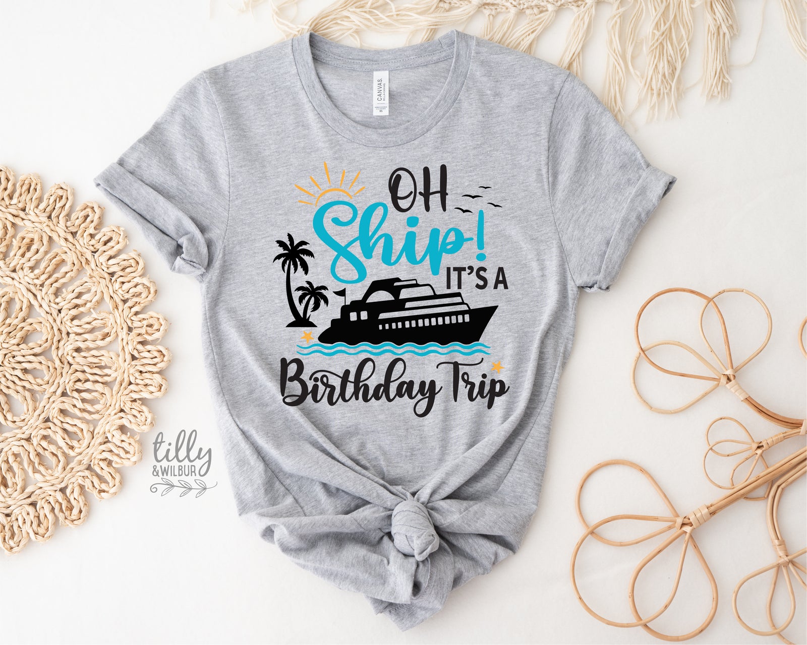 Oh Ship It's A Birthday Trip MORE COLOURS & STYLES